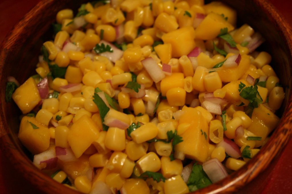 Mango Corn Salad