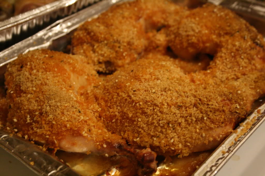 Southern Baked Chicken - Oven Fried Chicken!