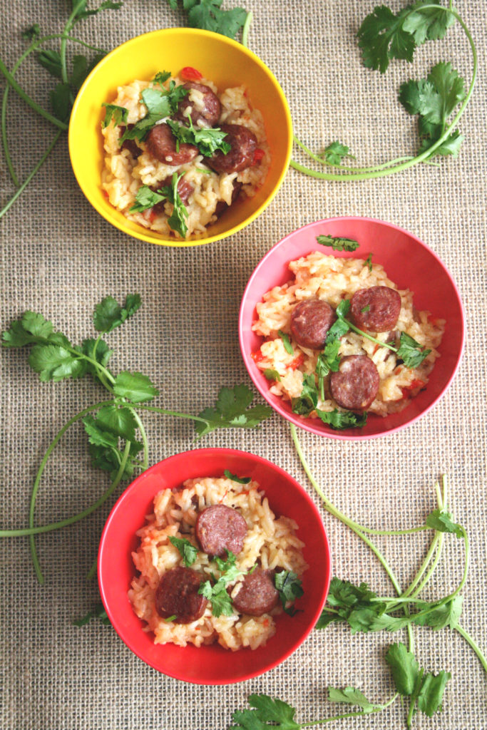 Cajun Sausage Rice Bowl