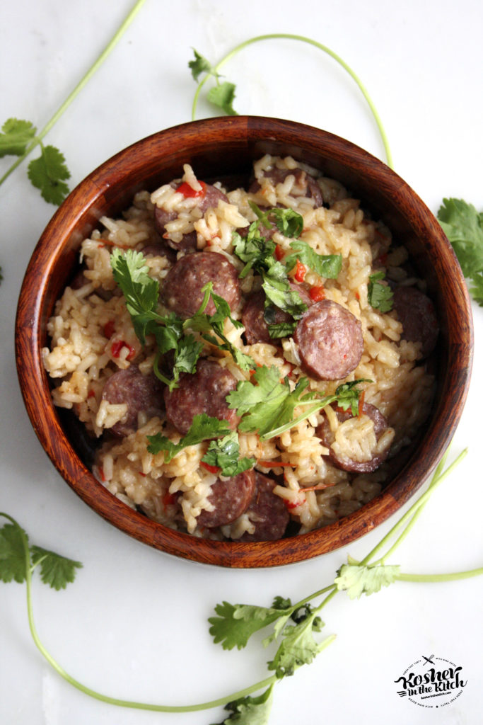 Cajun Sausage Rice Bowl