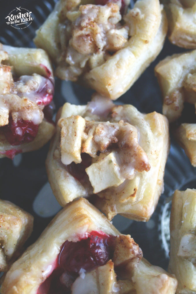 Cranberry Apple Puff Pastry Cups