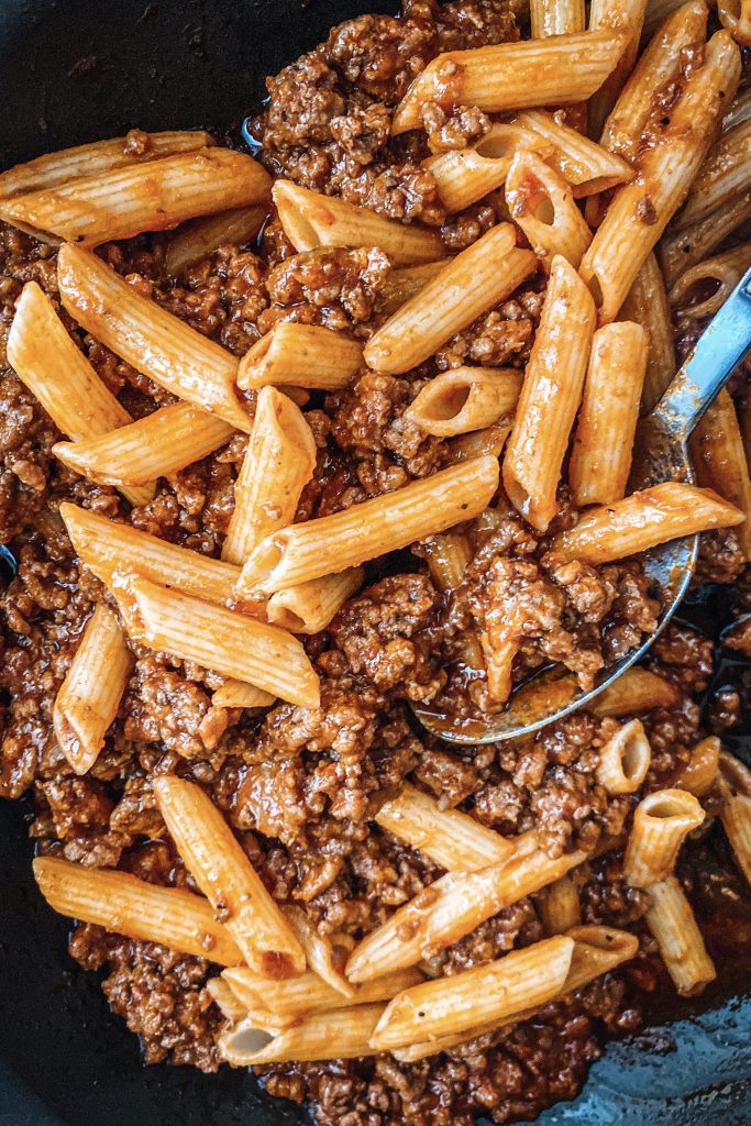 Meat Sauce with Pasta