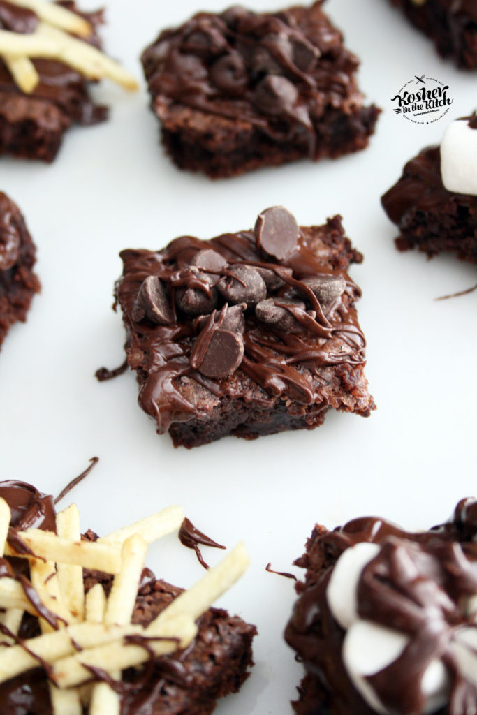 chocolate fudge brownies for Passover