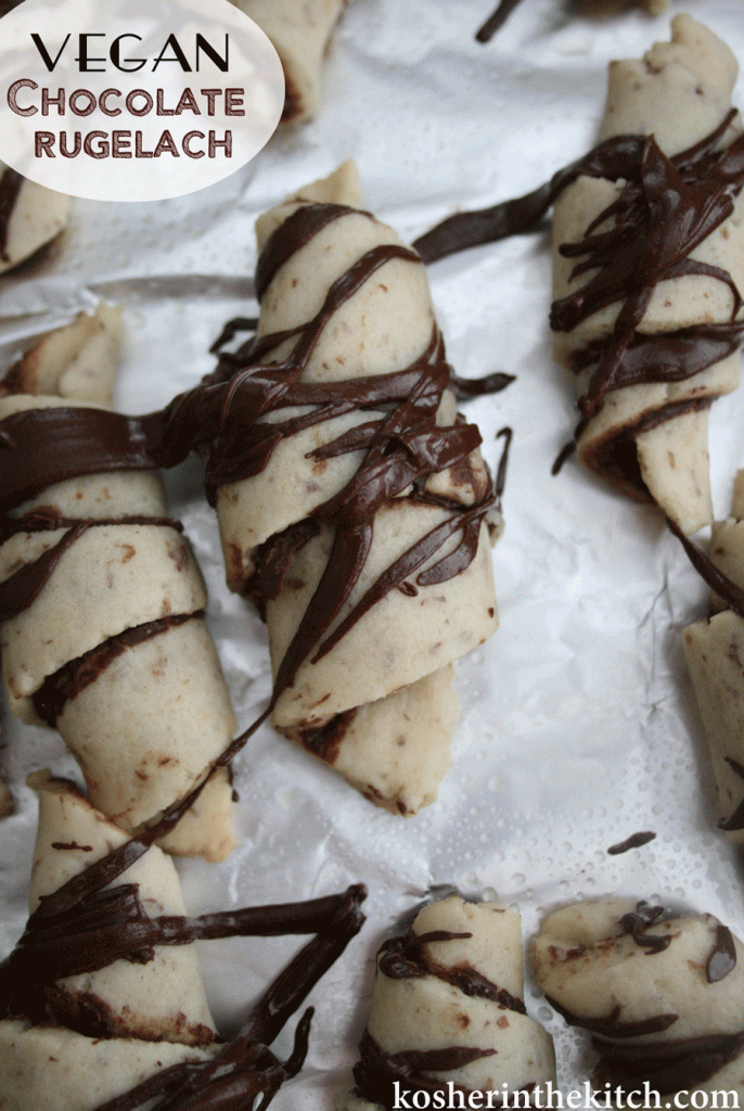Vegan Chocolate Rugelach from Kosher in the Kitch