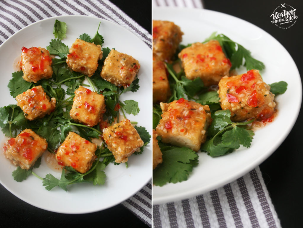 Crispy Tofu with Sweet Chili Sauce