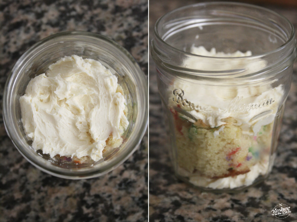 Funfetti Cake in a Jar Kosher In The Kitch!