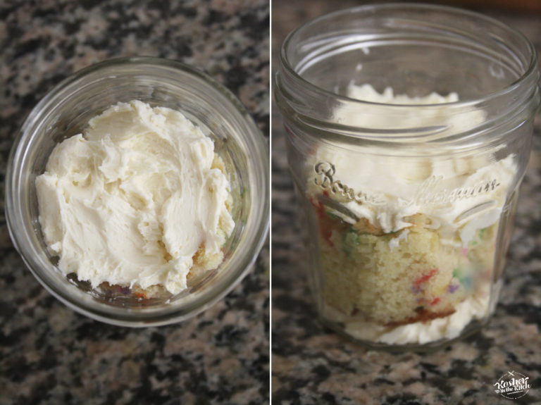Funfetti Cake in a Jar Kosher In The Kitch!