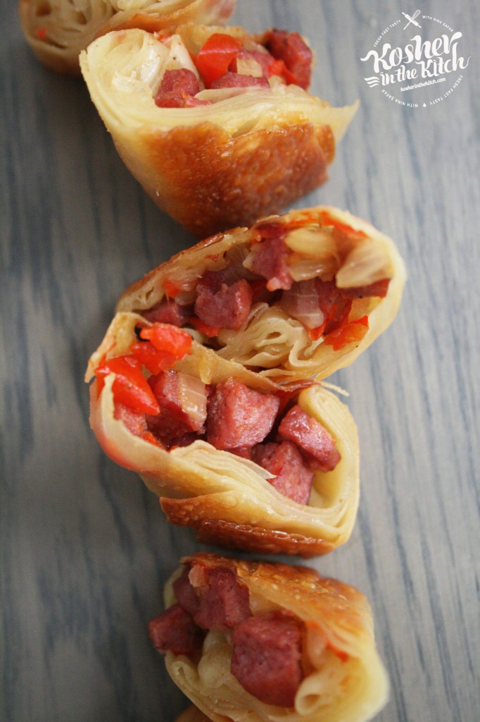 Sausage Egg Rolls