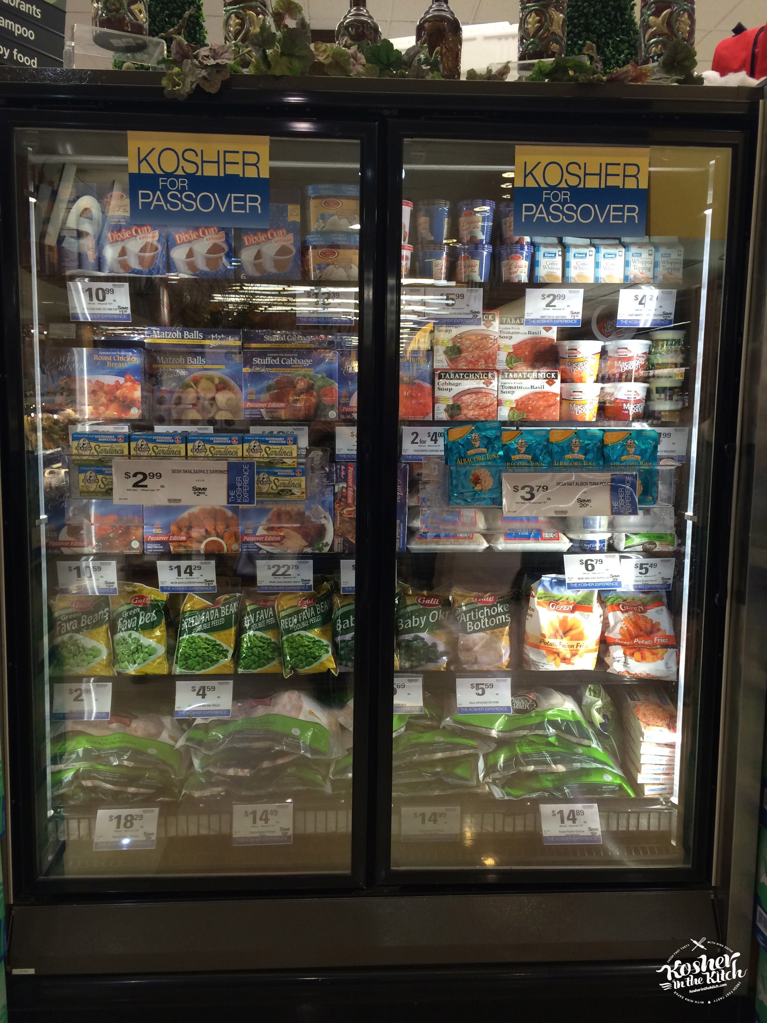 Kosher products for Passover at Ralphs