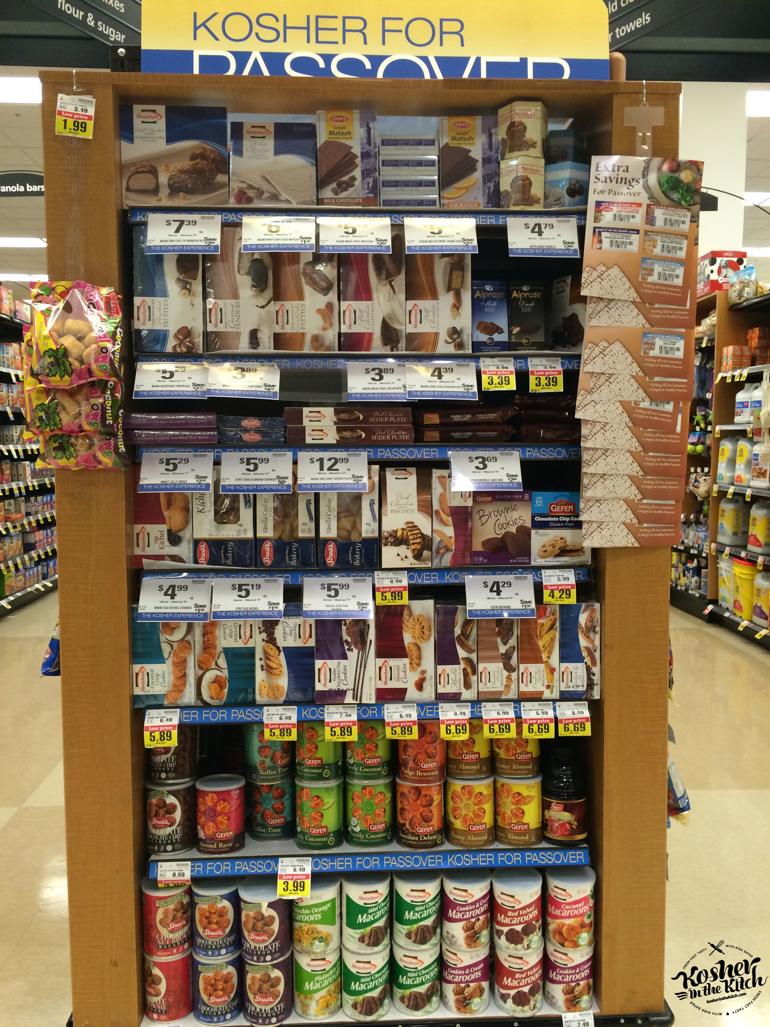 Kosher products for Passover at Ralphs