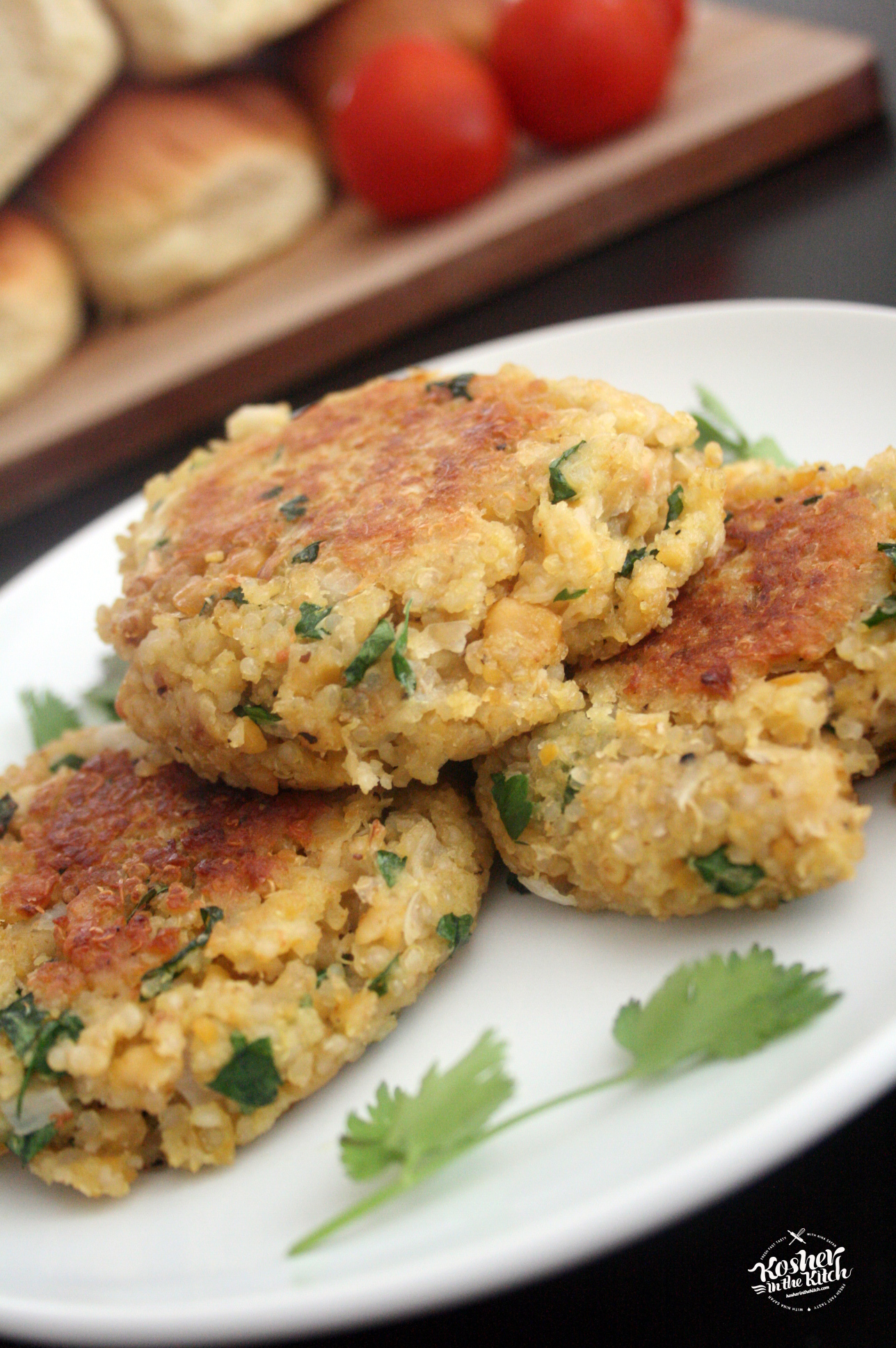 Quinoa Chickpea Burger