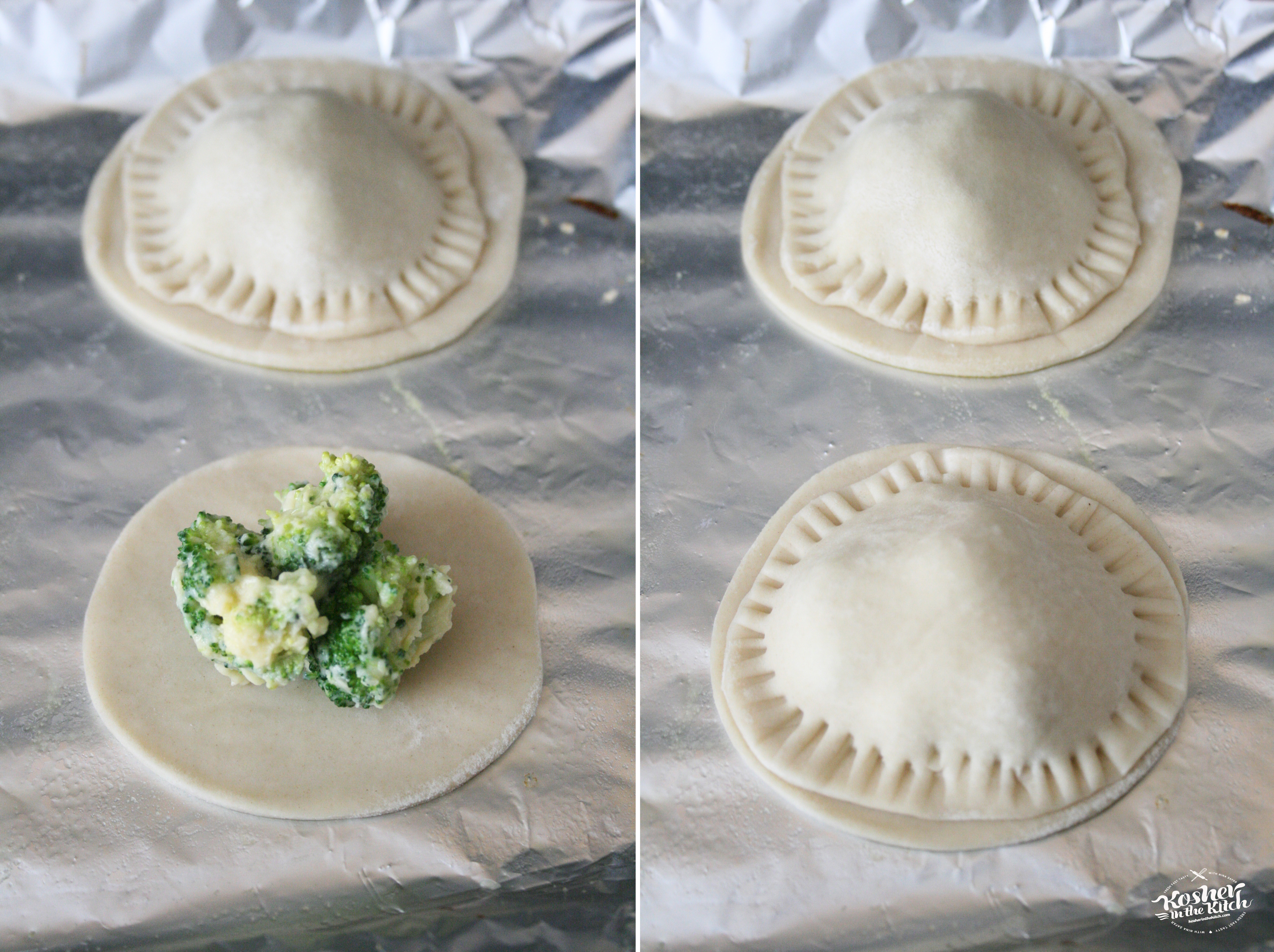 Broccoli Cheddar Pizza Pockets