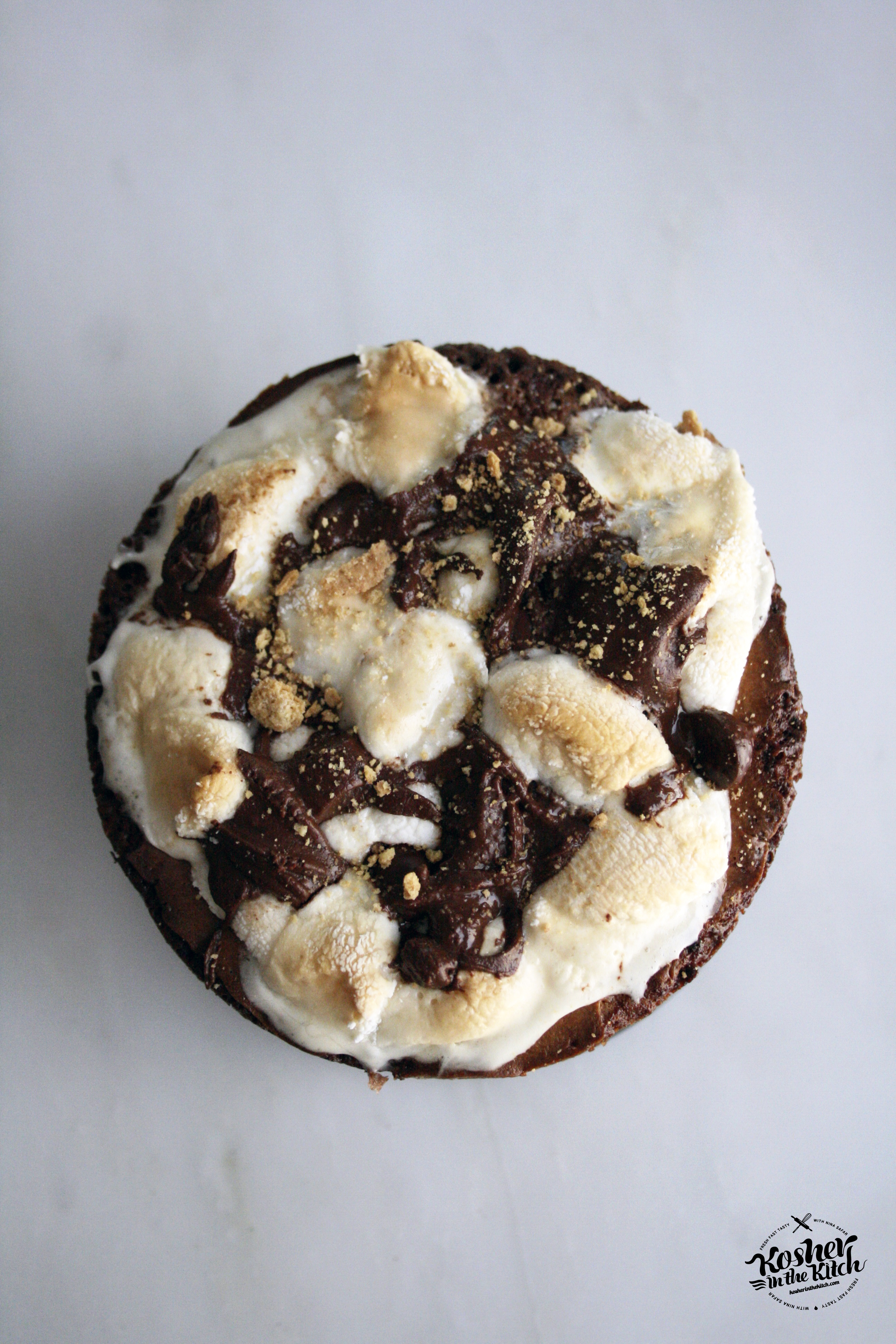 Brownie Cheesecake S'mores