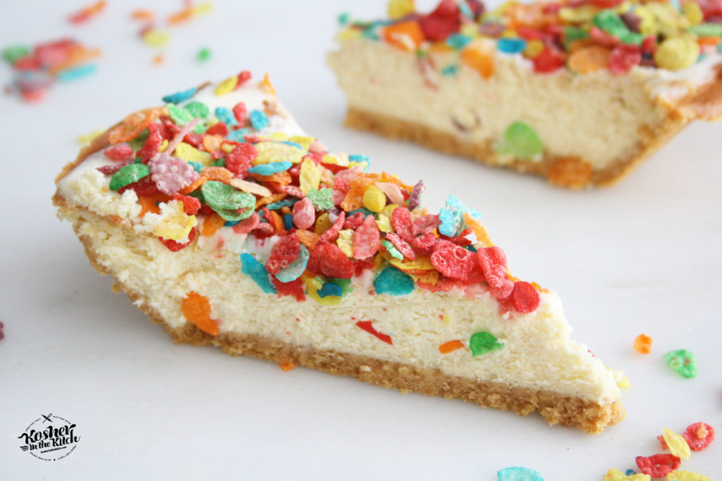 Fruity Pebbles Cheesecake