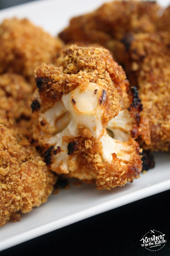 BBQ Cauliflower Poppers