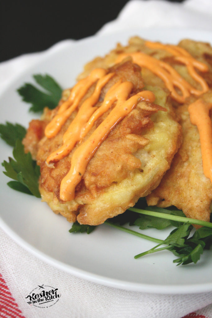 Latke Coated Schnitzel 