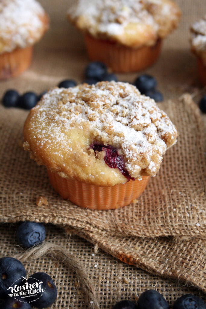 Blueberry Crumb Muffins Kosher In The Kitch!
