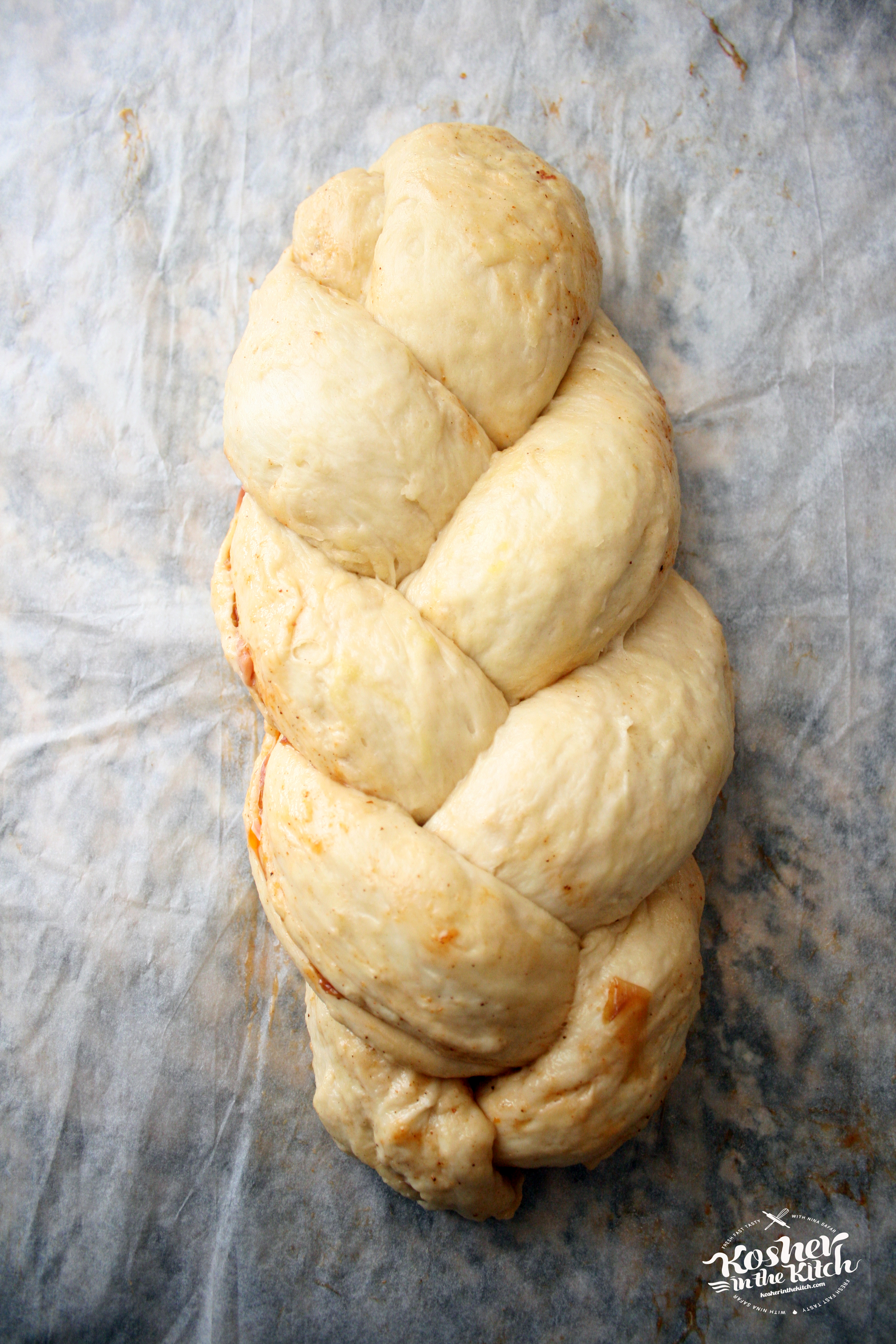 BBQ Pastrami Stuffed Challah