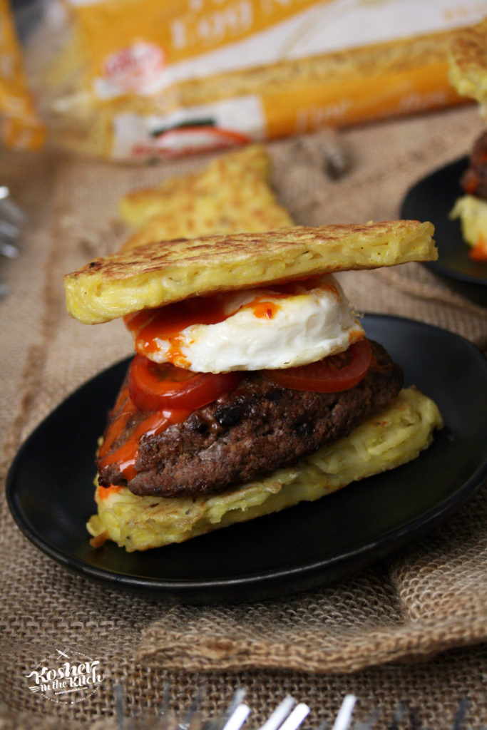 Hamantaschen Noodle Slider Buns