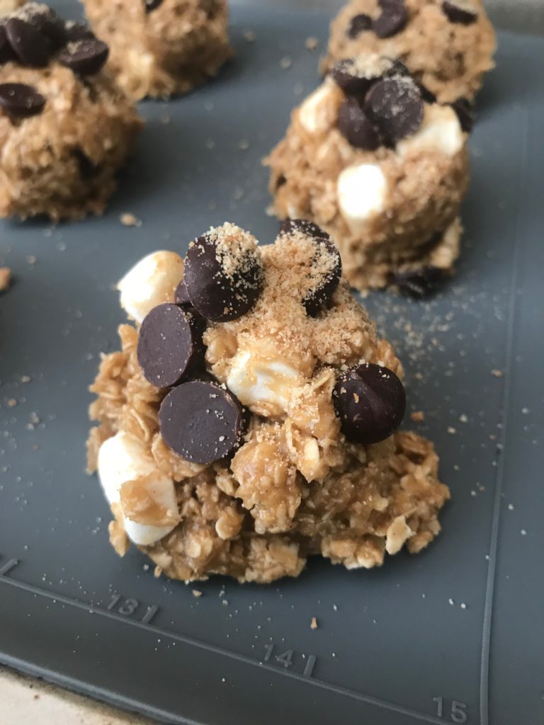 S'mores Oatmeal Cookies