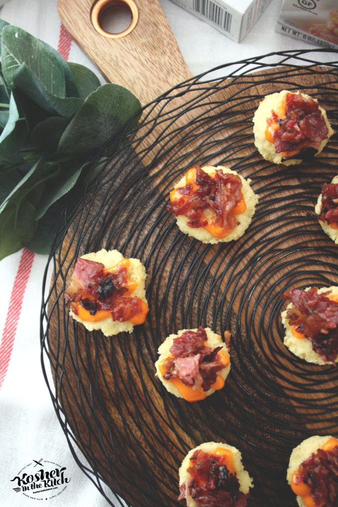 Potato Kugel Muffins with Candied “Bacon” Bits