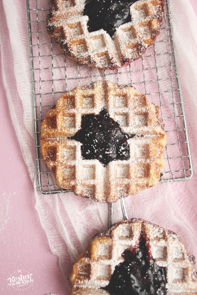 Waffle Jelly Donuts