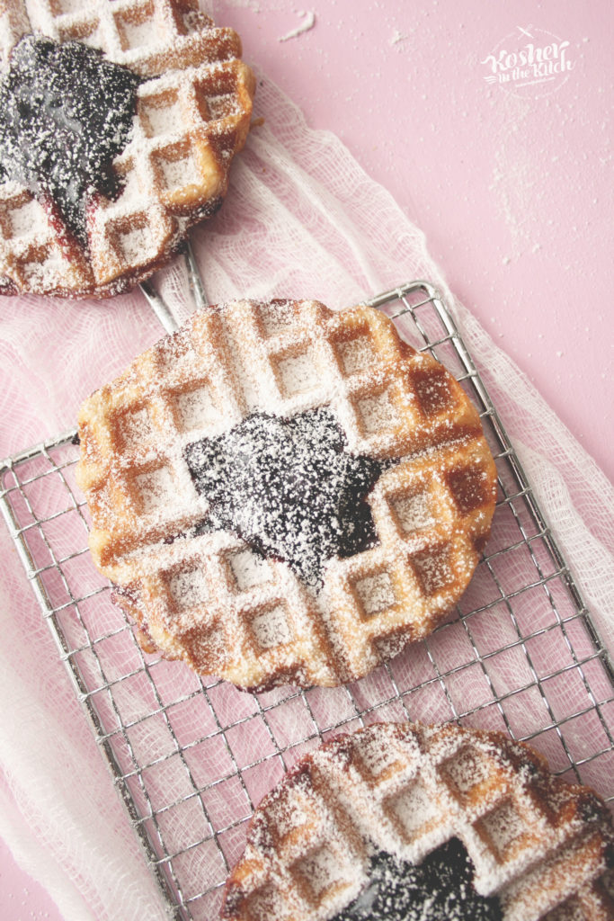 Waffle Jelly Donuts