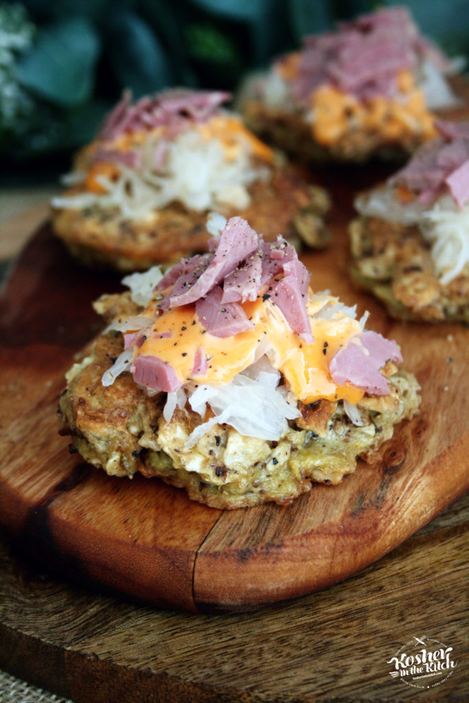 Matzo Brie Reuben Style