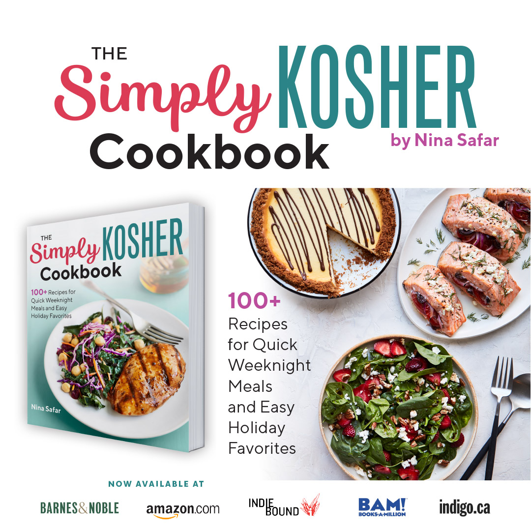 The Simply Kosher Cookbook by Nina Safar Kosher In The Kitch!