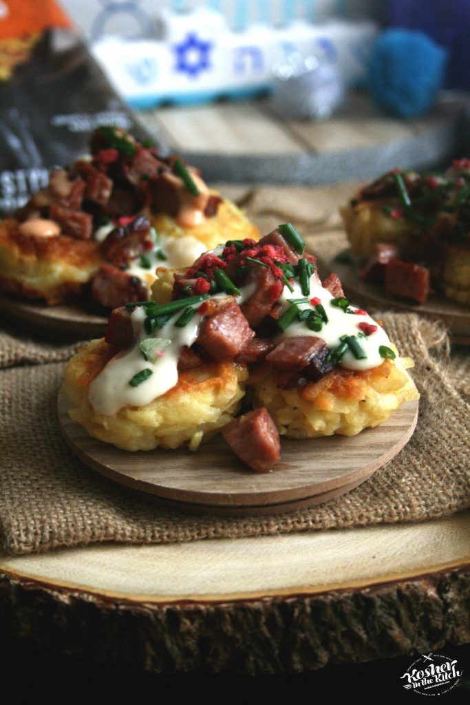 Loaded Latke Bites