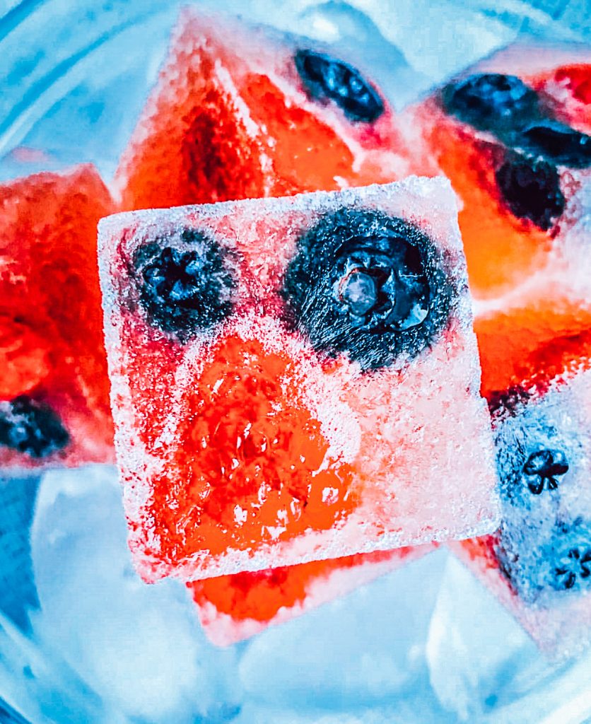 Sangria Ice Cubes