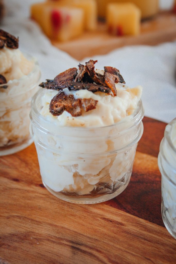 Mac and Cheese Cups with Shiitake Mushrooms