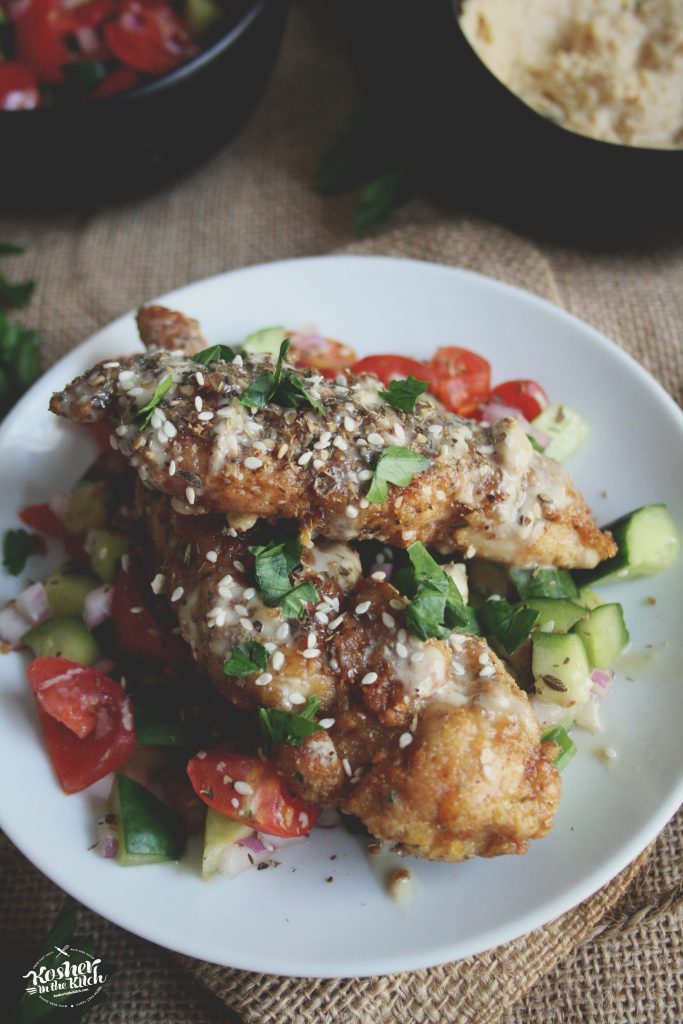 Falafel Fried Schnitzel