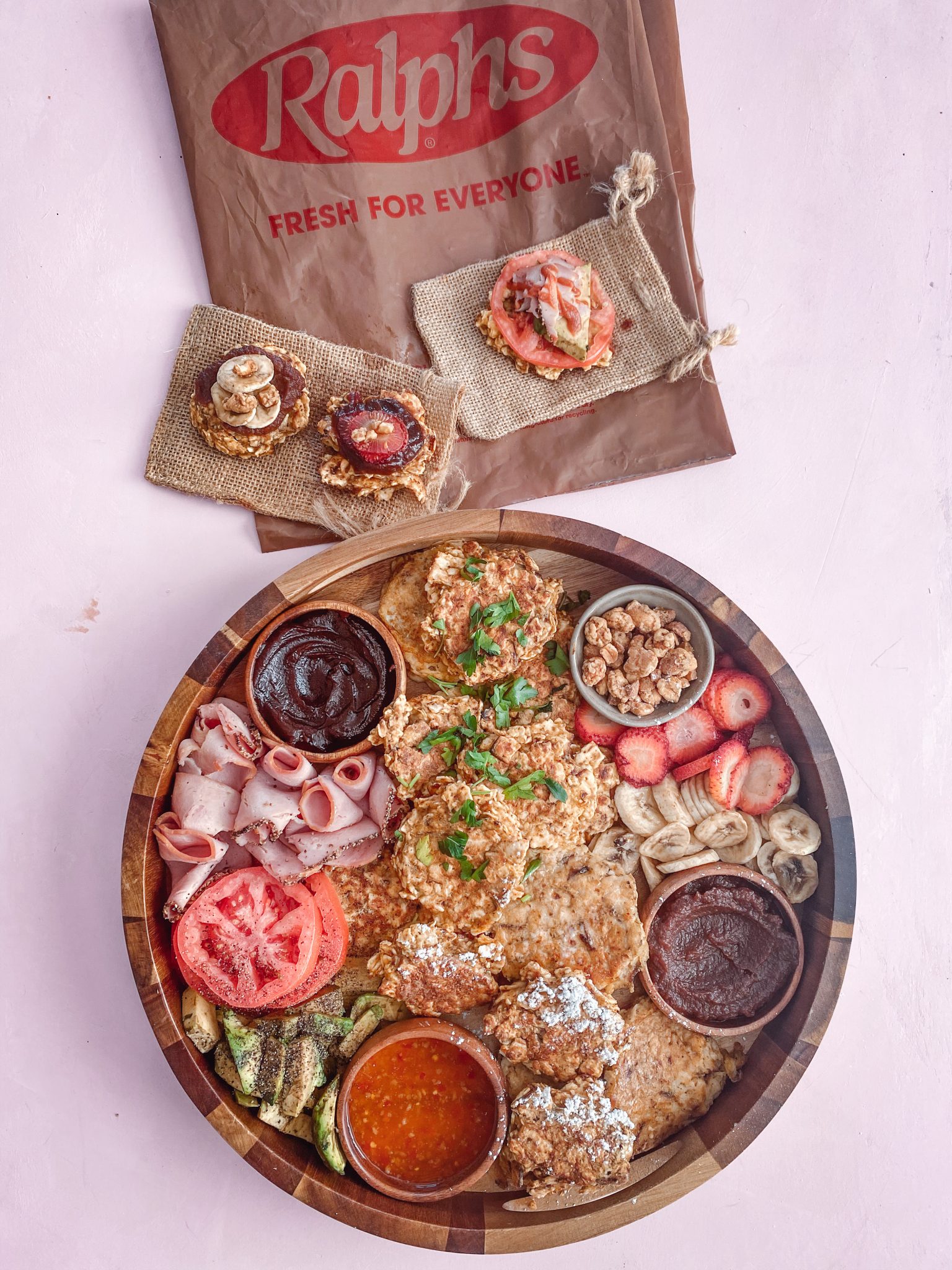 Passover Matzo Brei Board with Toppings Kosher In The Kitch!