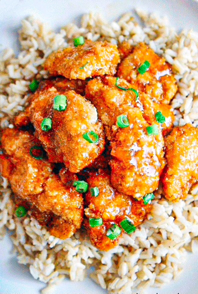 Crispy Orange Chicken 