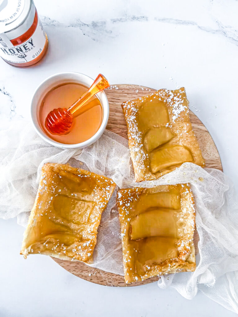 upside down apple pastries