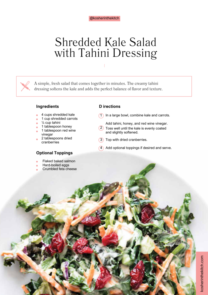 FREE Easy Shavuot Menu